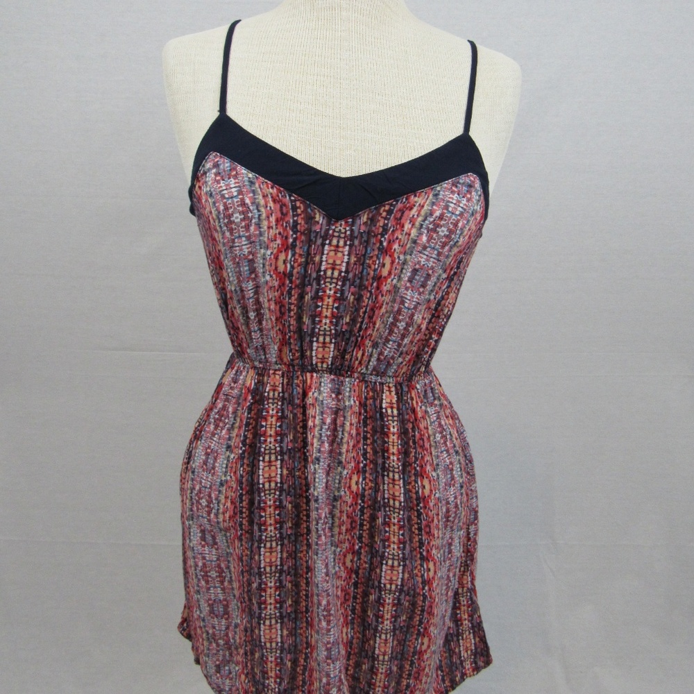 Forever 21 patterned spaghetti strap dress.